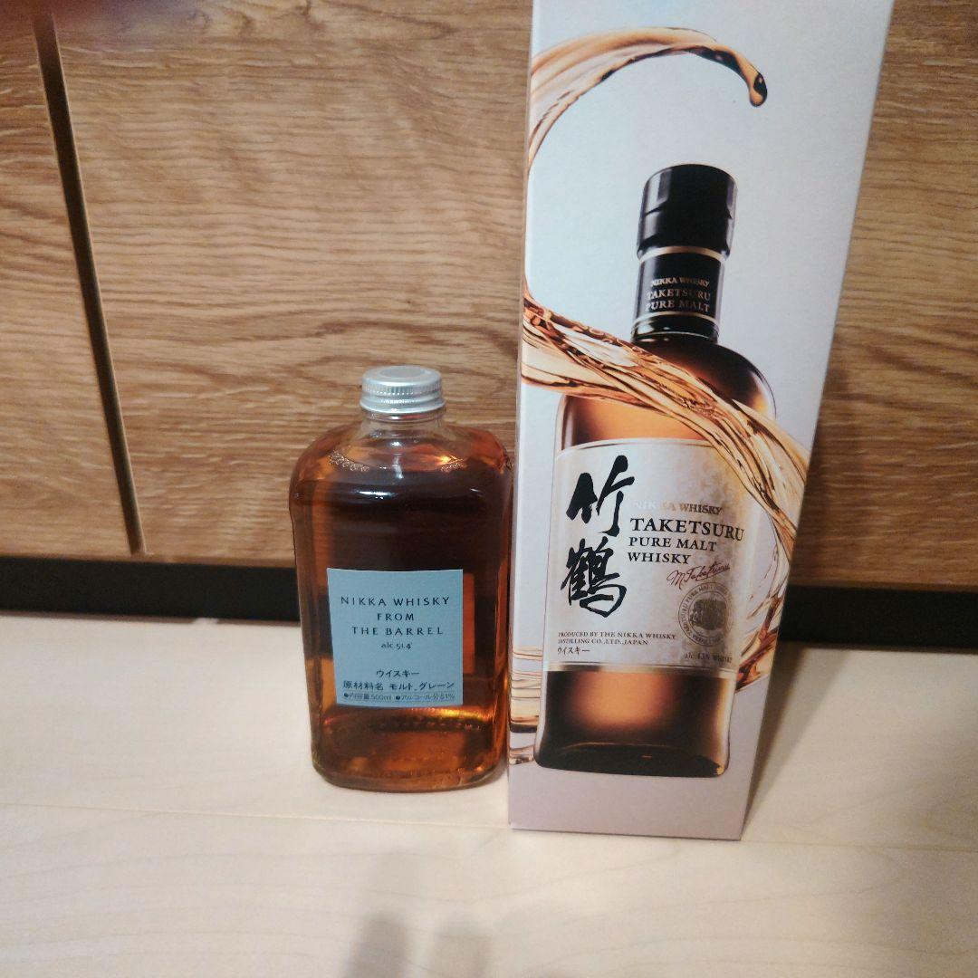 ニッカウイスキー　フロムザバレル　竹鶴ピュアモルト