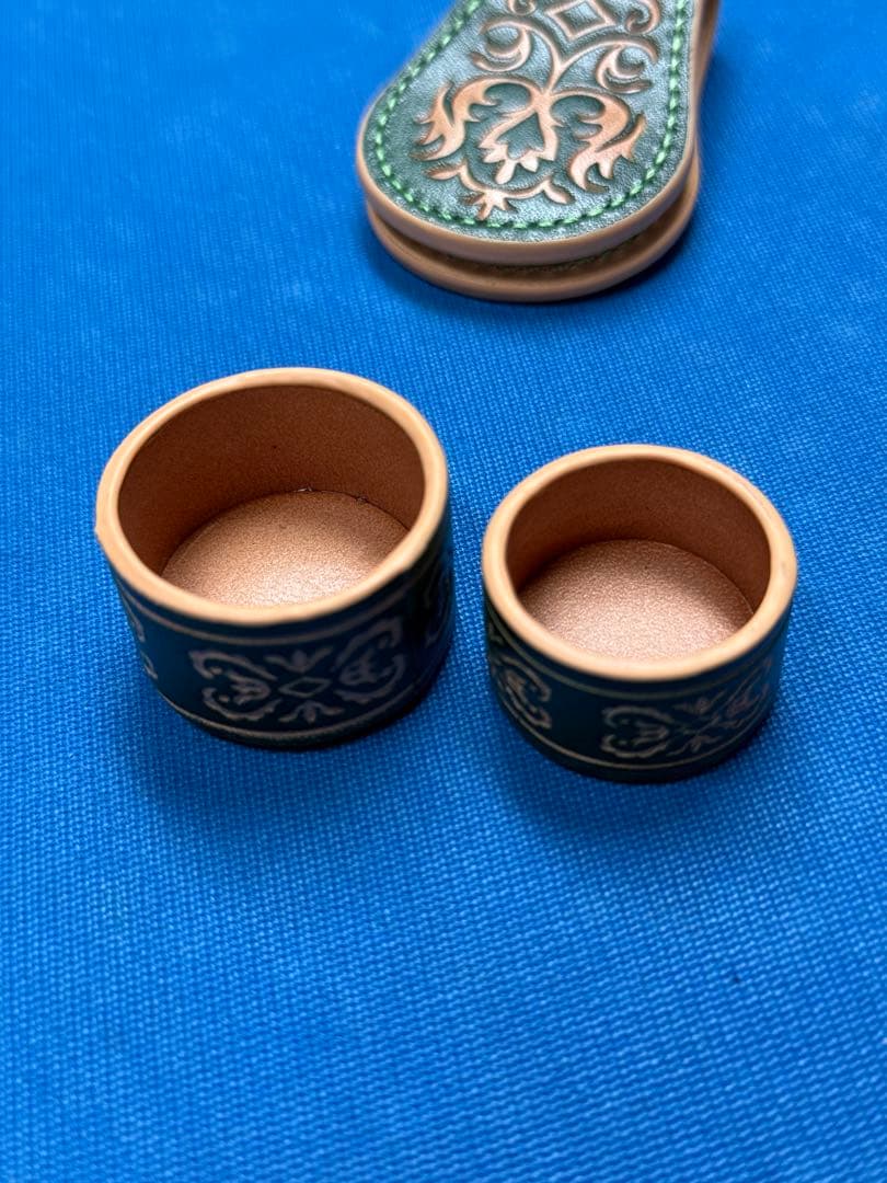 ビリヤードチョーク(TAOM V10)、レザーケース&ホルダーセット