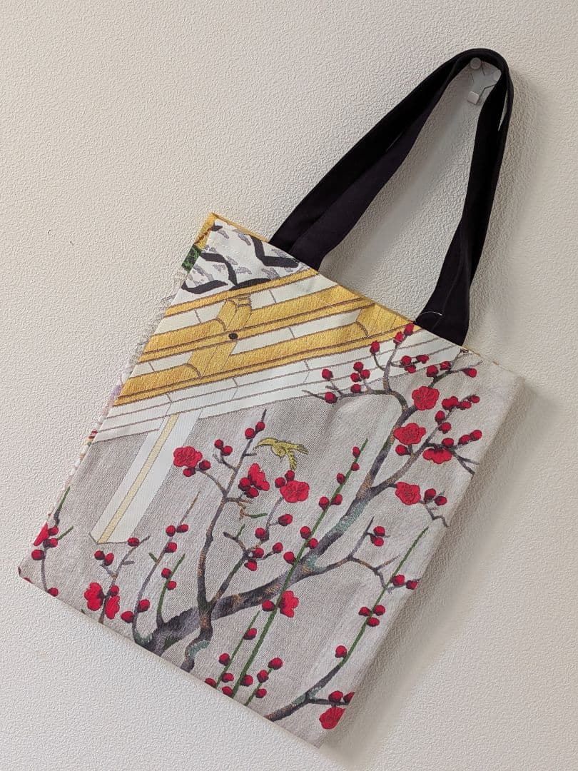 名匠山口伊太郎の源氏物語絵巻トートバッグ新品　パリギメ東洋美術館グッズ