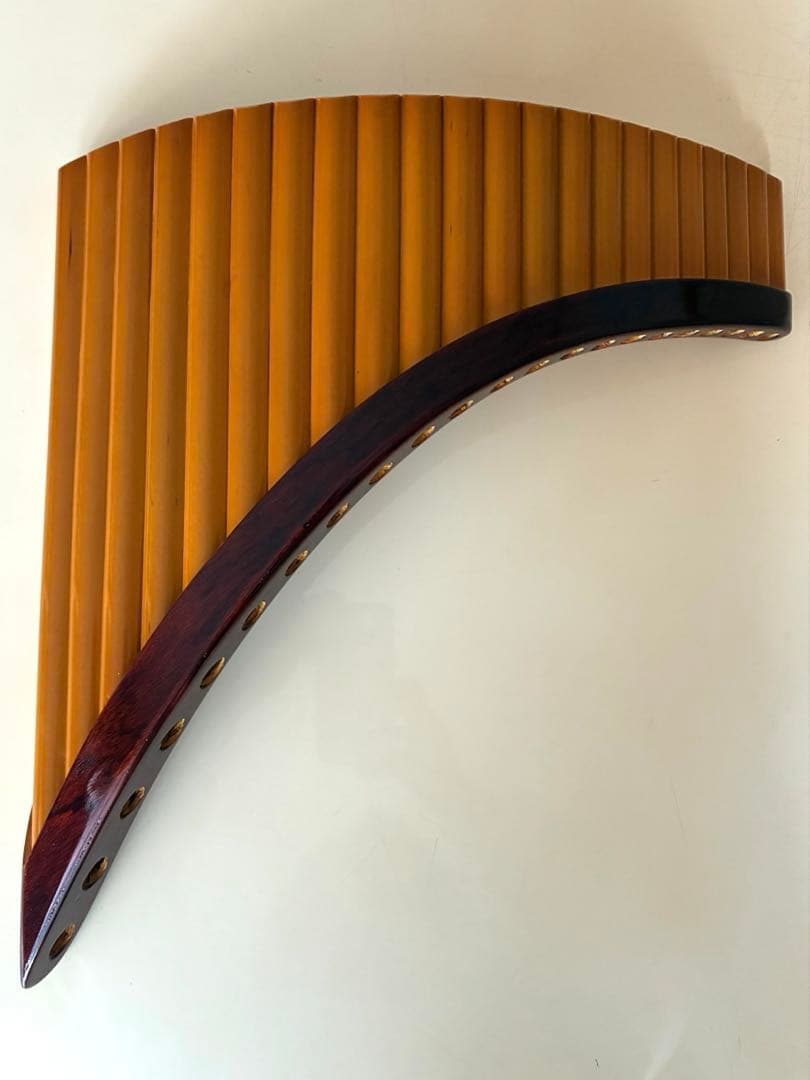 新品パンフルート　本格プロ用　ペルー調達 22菅