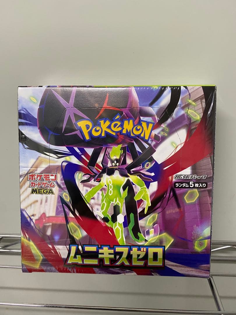ポケモンカードゲーム ムニキスゼロ １ボックス 新品未開封シュリンク付き