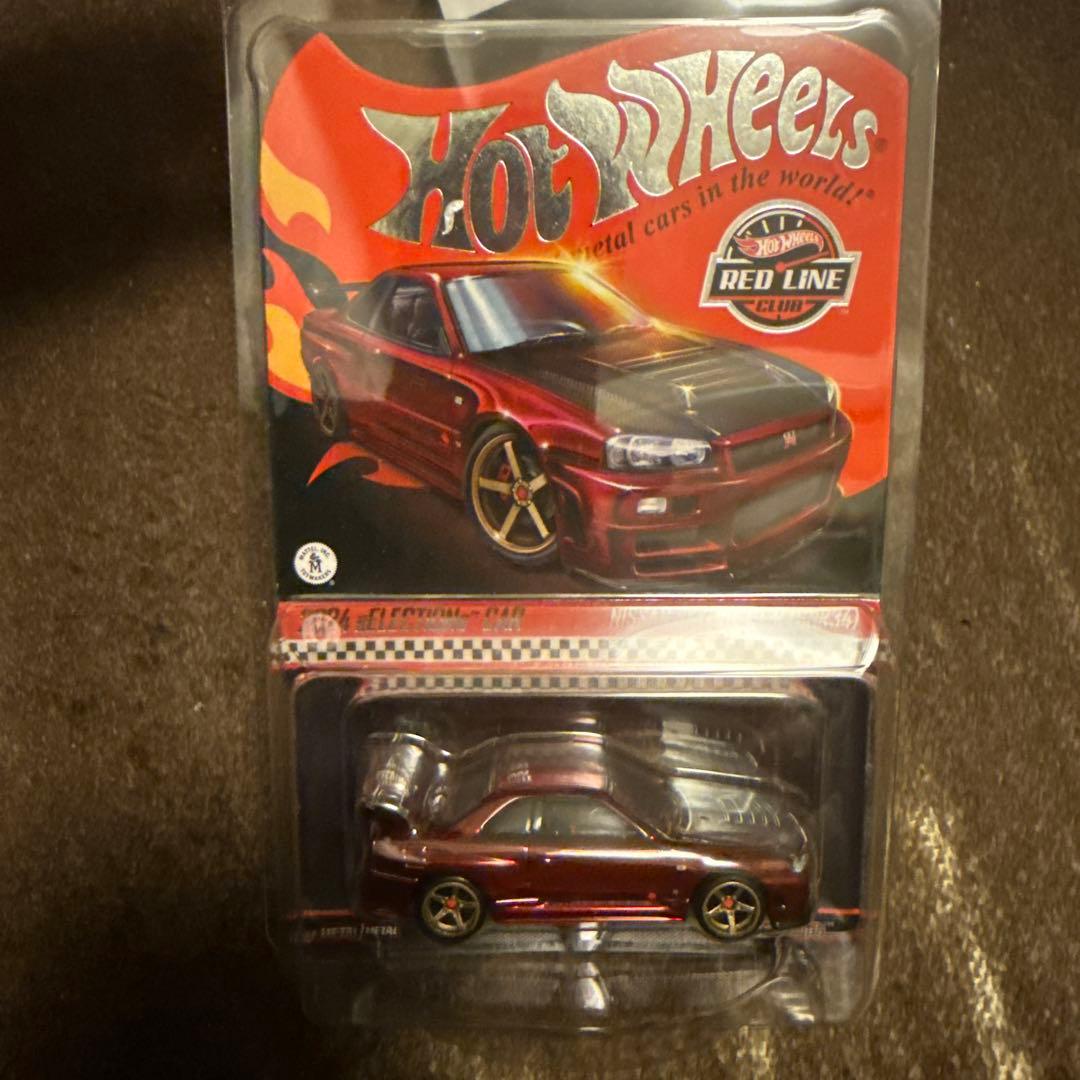 ホットウィール　RLC限定　R34 スカイラインGT-R