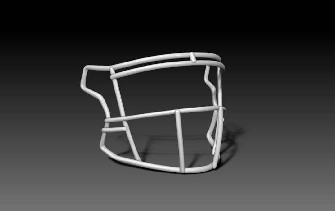 【ライトグレー】Riddell CU-SF-2BD-SW-HP (OBJ)