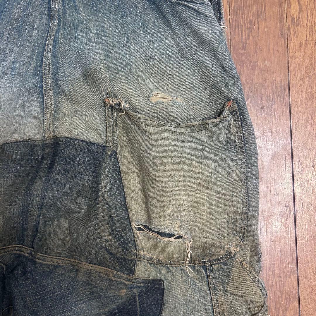 40s 50s 大戦 オーバーオール 月桂樹 vintage