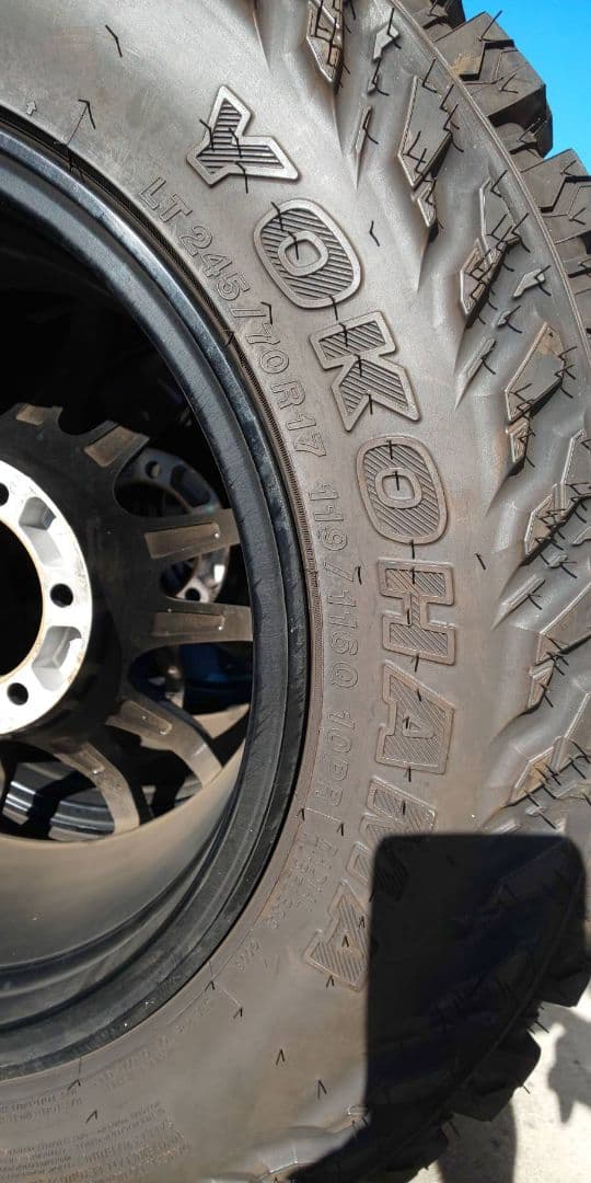 RAYS グラムライツ 57XR-X 横浜GEOLANDAR M/T 引取り限定