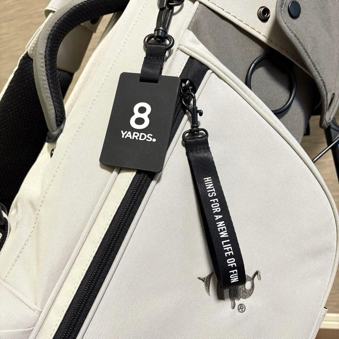 8YARDS ハチヤーズ キャディバッグ スタンド グレージュ