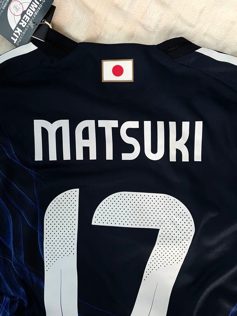 アディダス 日本代表 2024 ホーム オーセン Y-3 長袖 松木玖生 M