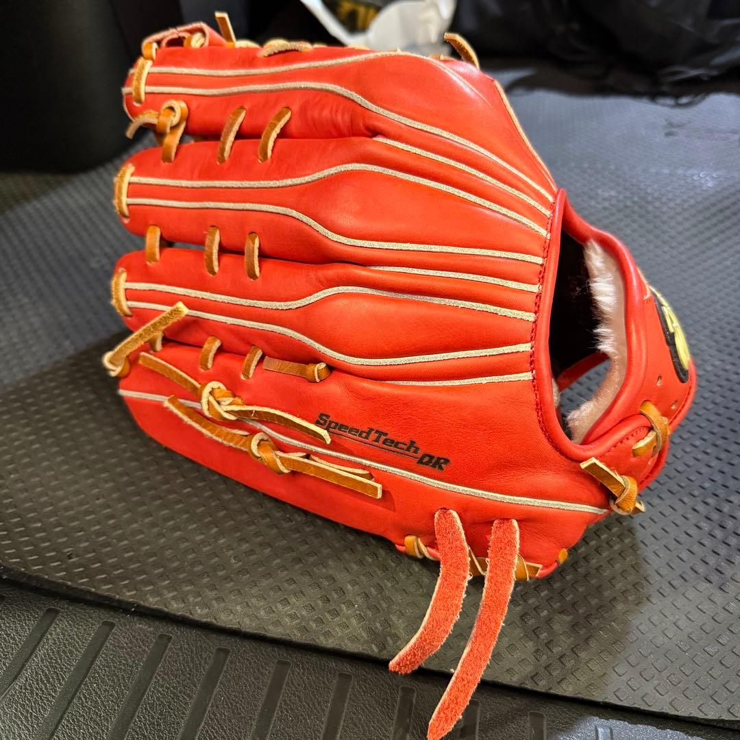 ASICS GOLDSTAGE グローブ BGR5LU 軟式 外野用 アシックス