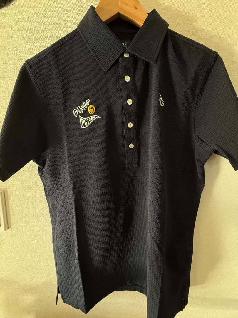 PEARLY GATES ネイビー ポロシャツ