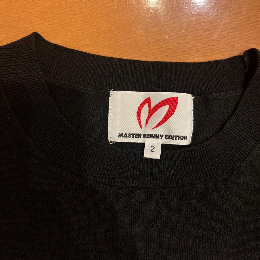 マスターバニーエディション ニット セーター ブラック 黒 サイズ2