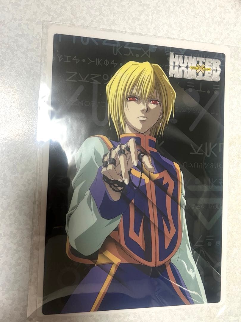 HUNTER×HUNTER 旧アニメ　クラピカ　下敷き
