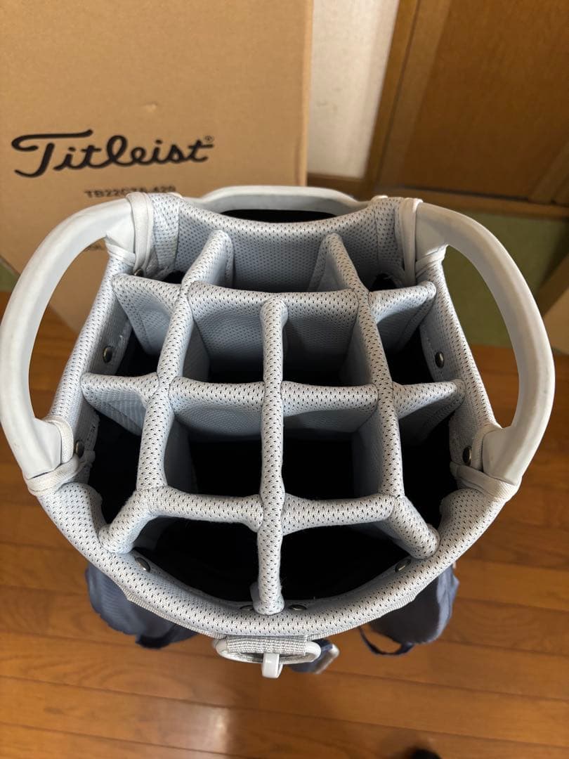 タイトリスト　カート14 キャディバック　ウォッシュドインディゴ　10型　軽量