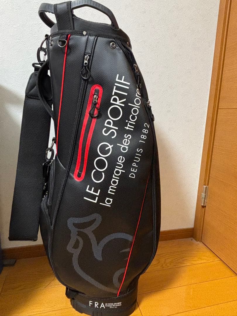 【状態良好】ルコックスポルティフゴルフ キャディバッグ QQBRJJ04