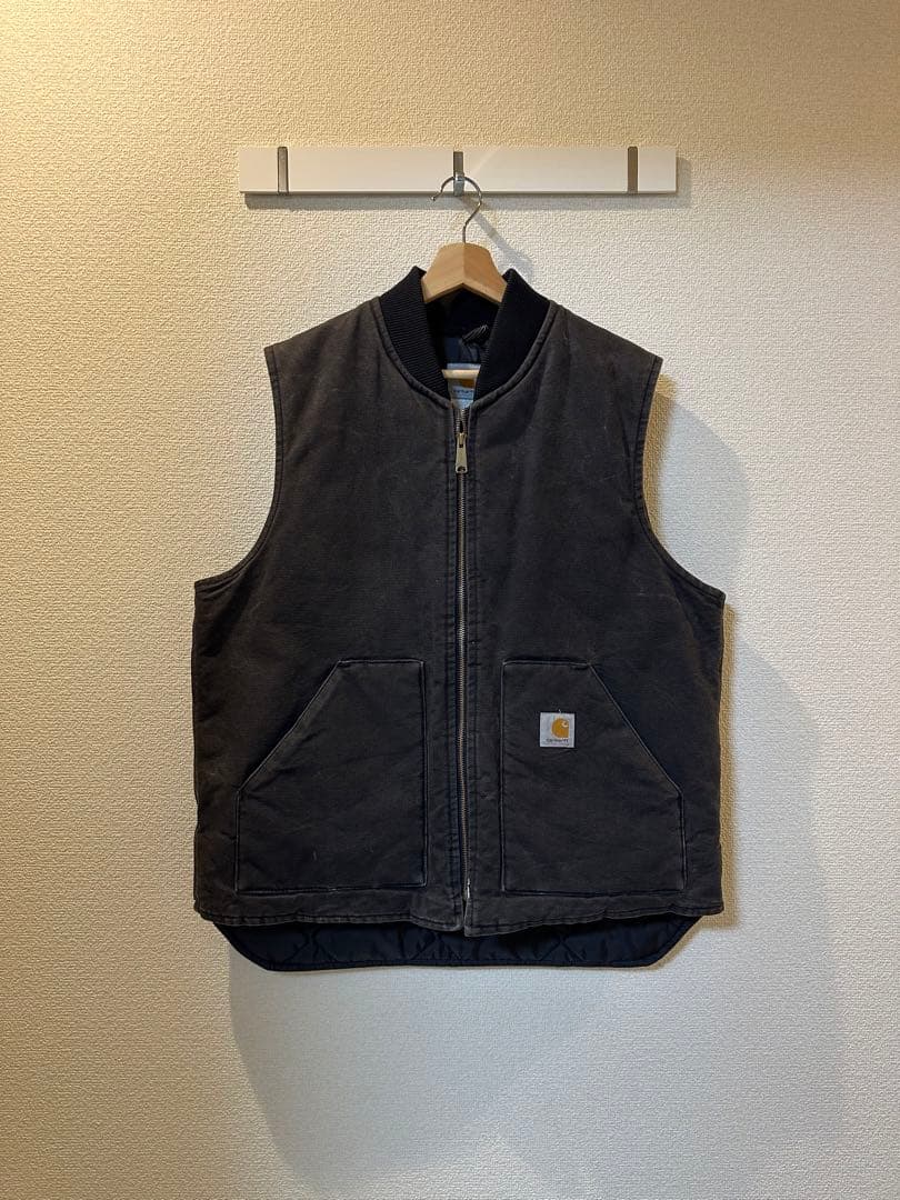 Carhartt ダックベスト　USA製　腰ゴム　TALL