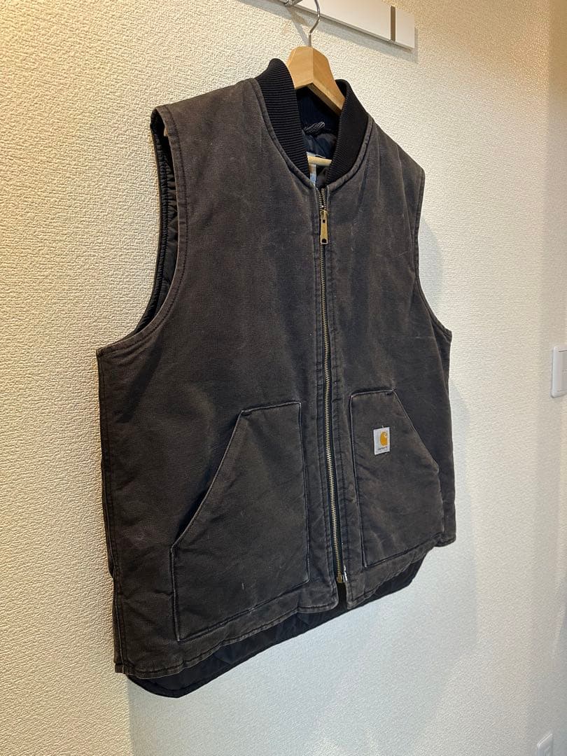 Carhartt ダックベスト　USA製　腰ゴム　TALL