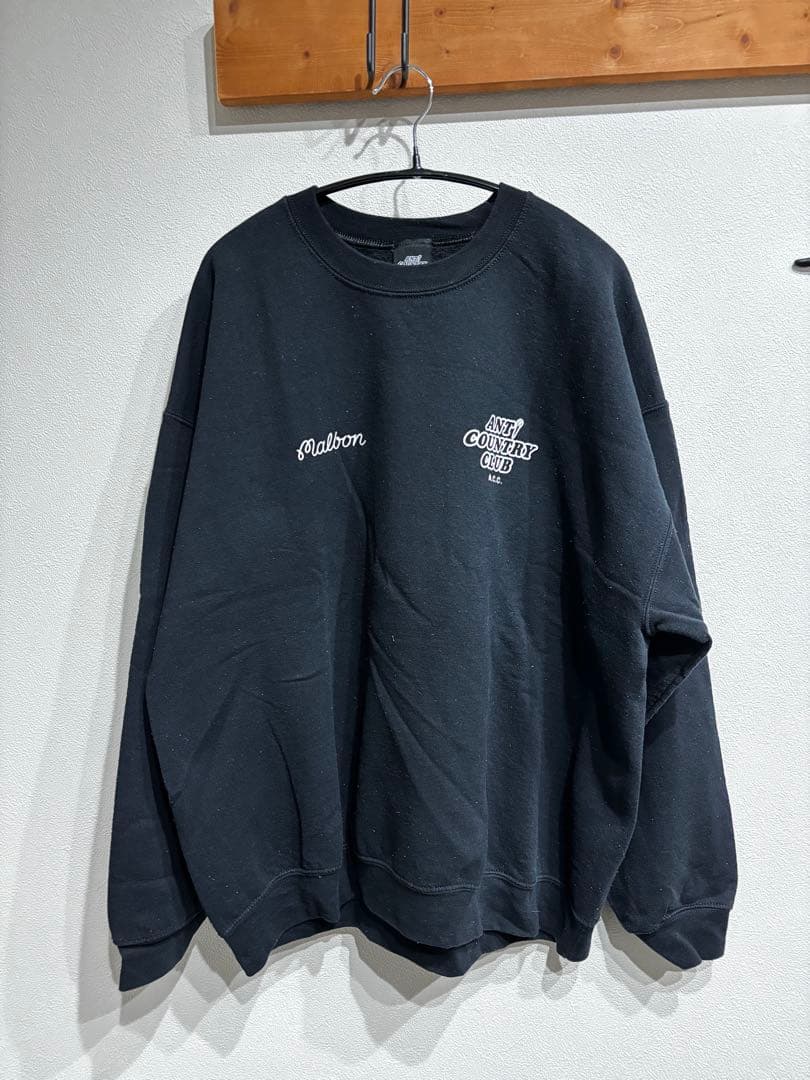 ANTI COUNTRY CLUB ✖️Malbon コラボスウェット