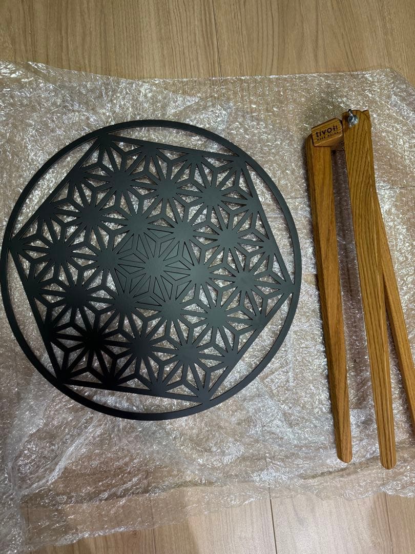 山のU アサオブライフテーブルtivoliwoodworks三脚セット