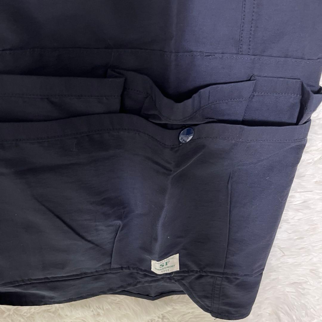 【SASSAFRAS】美品　ササフラス　メンズ　ベスト　重ね着　着回し　上質　M