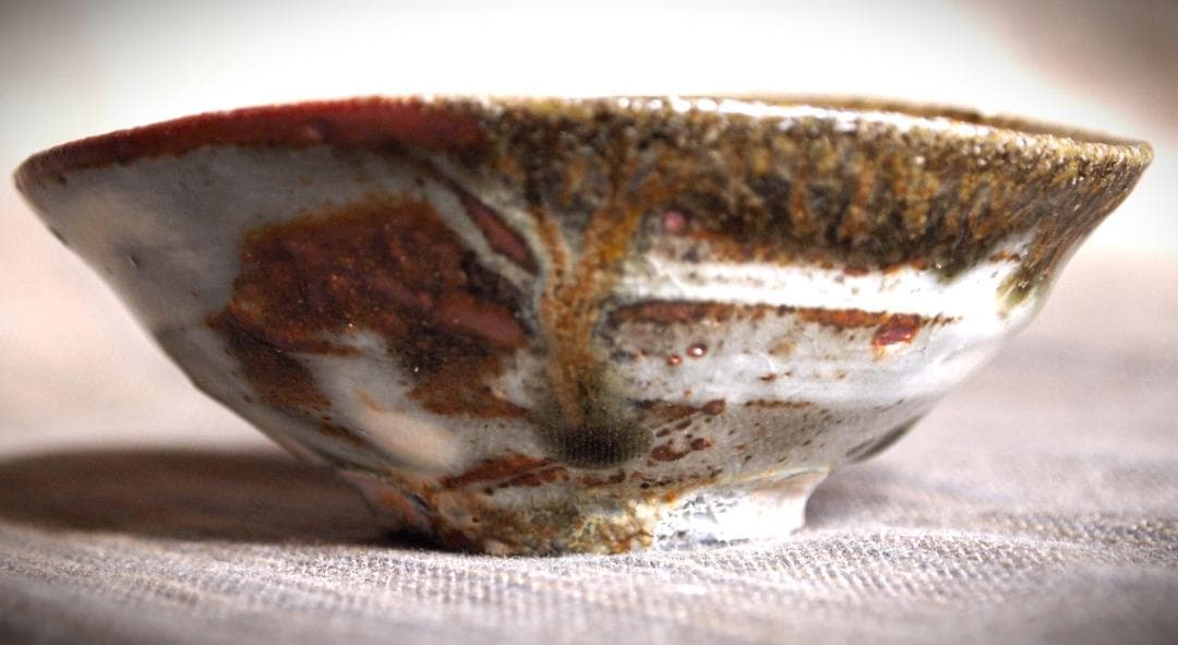 人気作家★辻村塊【師＆父：辻村史朗】★粉引盃★共箱・友布・栞