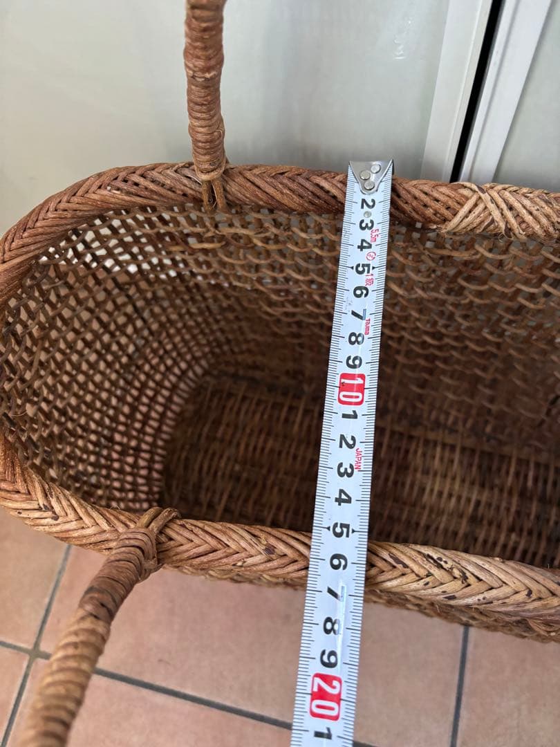 あけび　かご　こだし編み　籠　カゴ