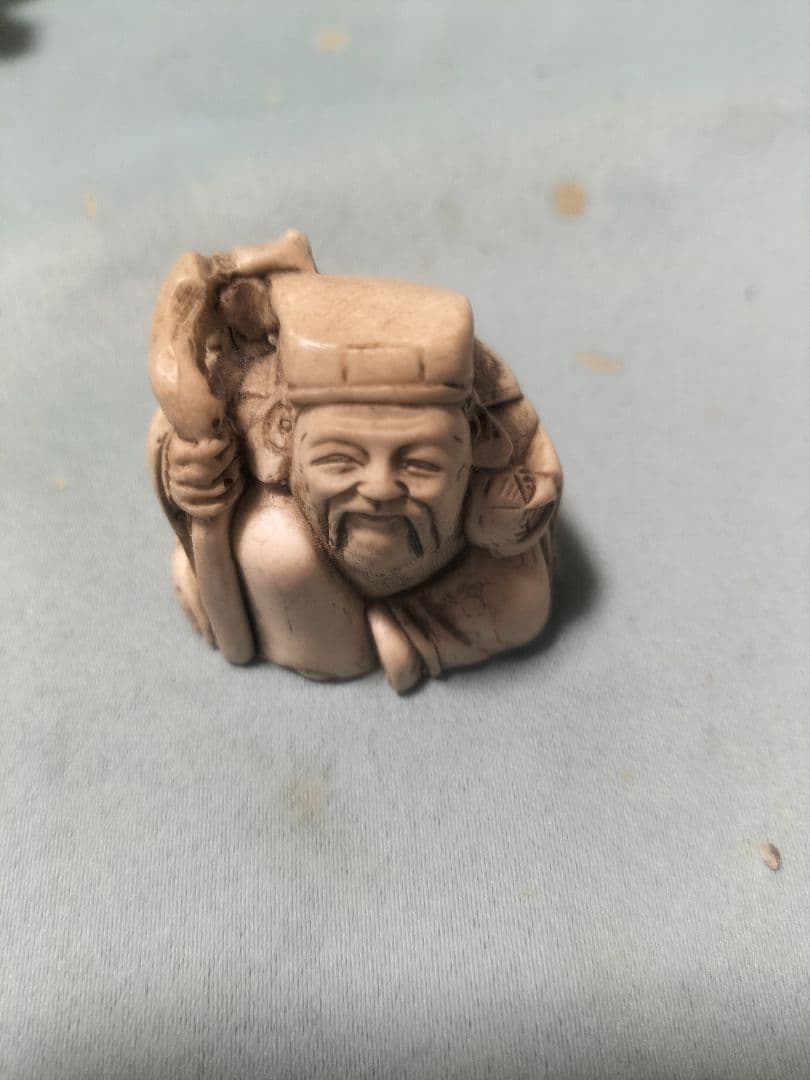 骨董品　根付け　天然素材　縁起物　中国