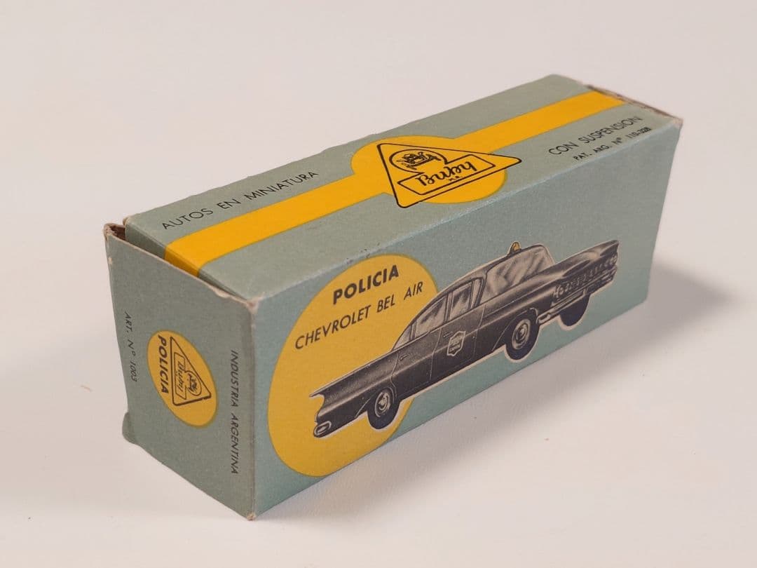 ミニカー BUBY art.1003 CHEVROLET BEL AIR POLICI