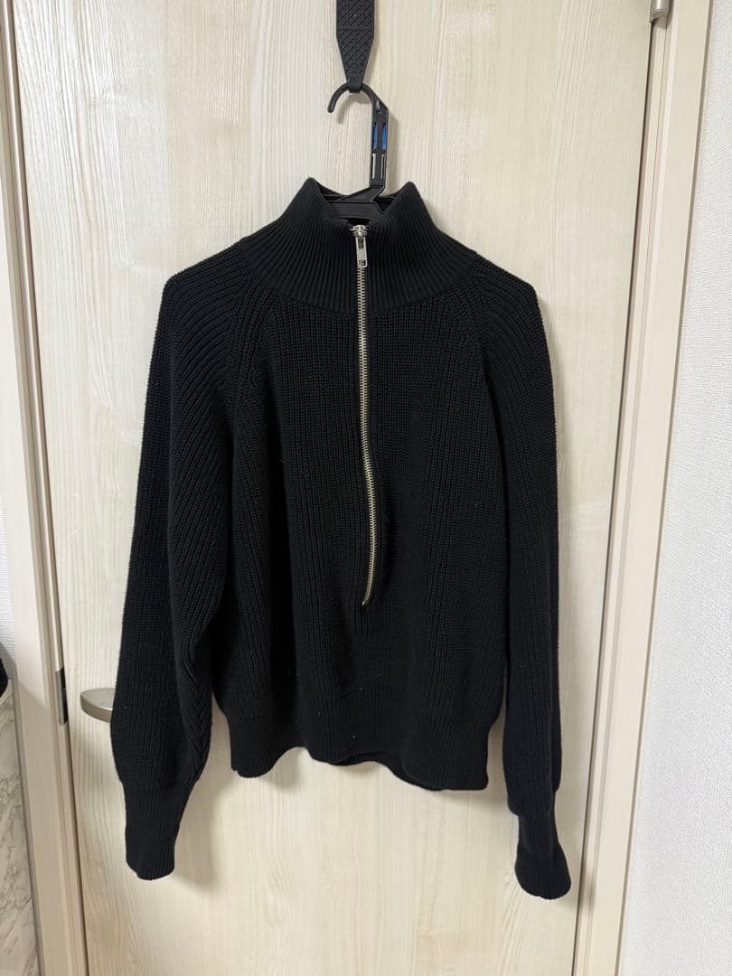 BATONER x L'ECHOPPE ハーフジップニット M バトナー