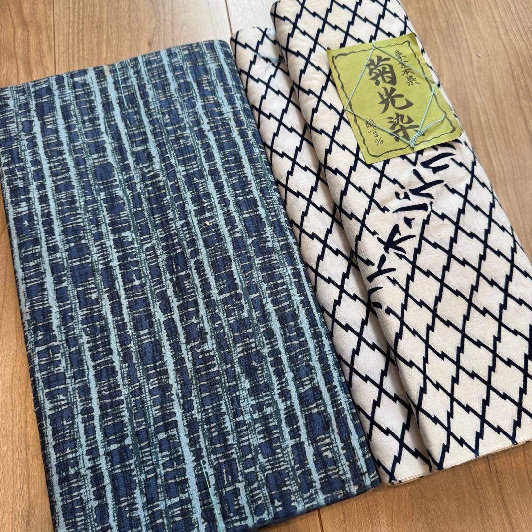 格安 リメイク　素材　 まとめ売り　着物　和服　10点　本染　浴衣　反物　高島屋