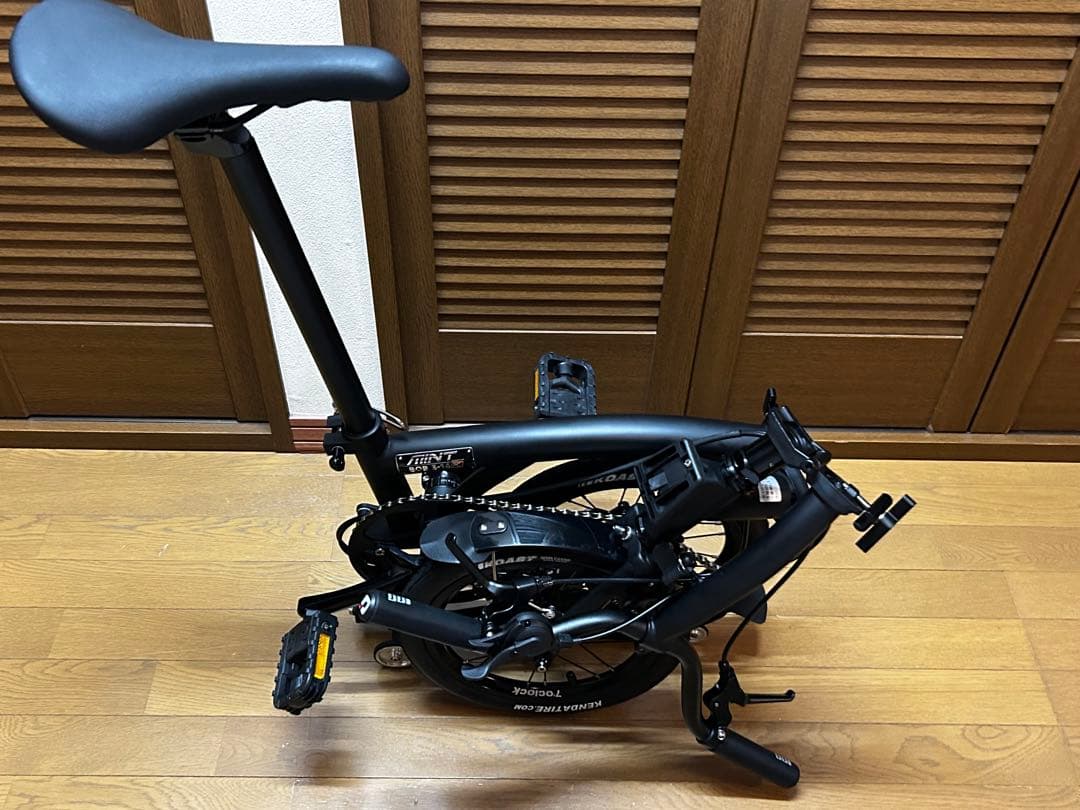 14インチ折り畳み自転車　MINT BOB3-14K　BROMPTON風