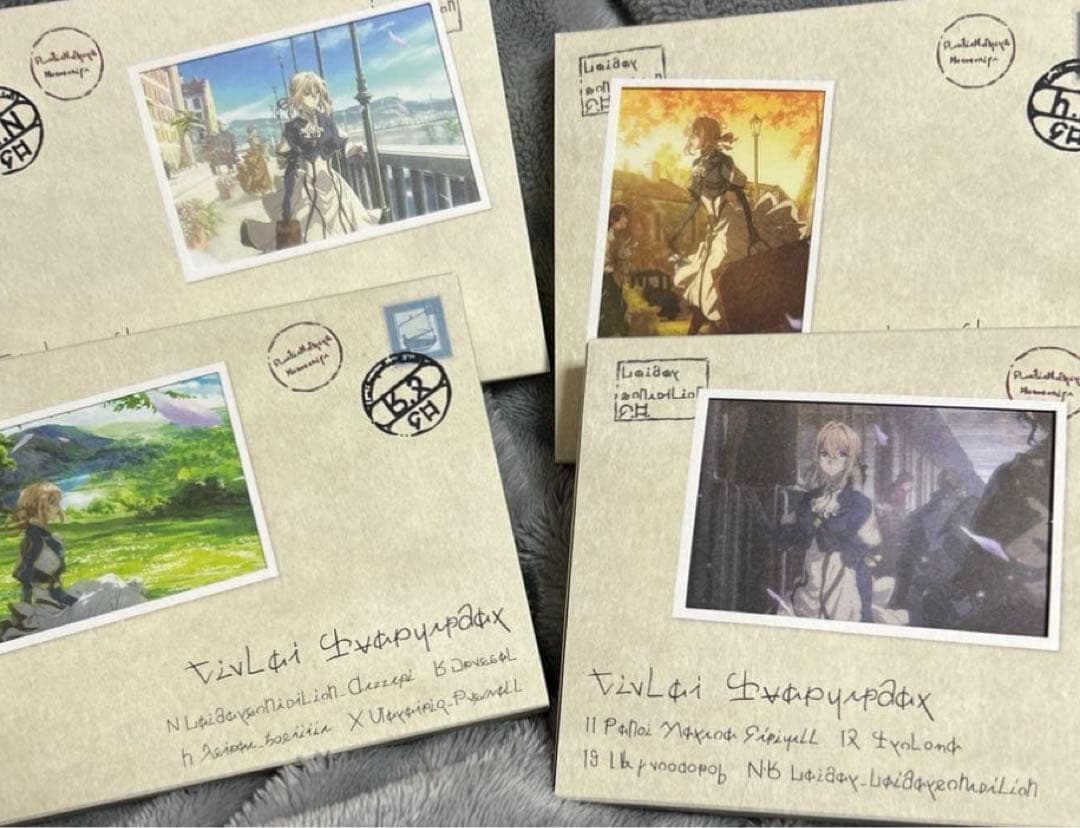 『ていてい様用専用品』アニメ ヴァイオレット・エヴァーガーデン 1〜4巻 DVD