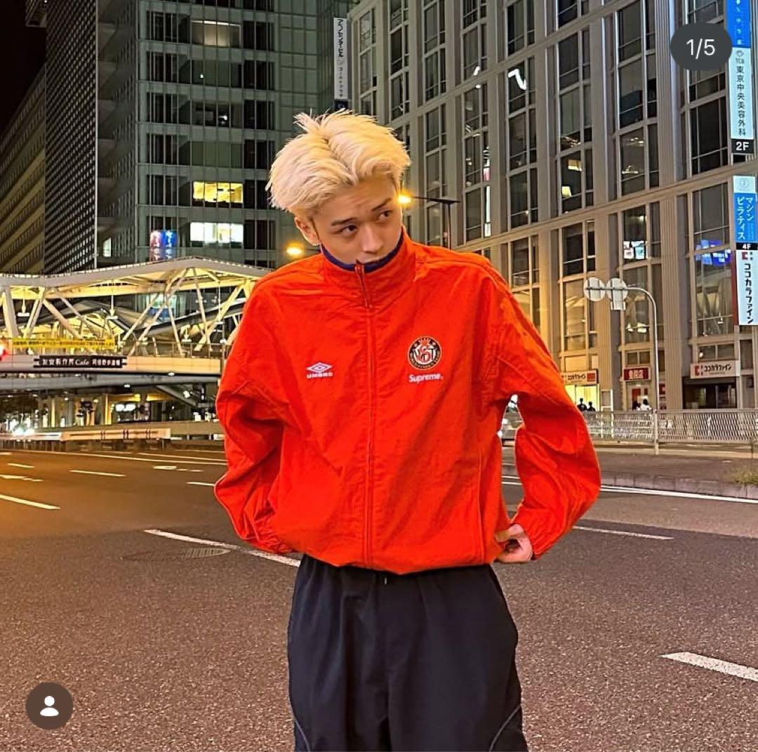 ジャケット・アウター Supreme Umbro cotton ripstop trackjacket