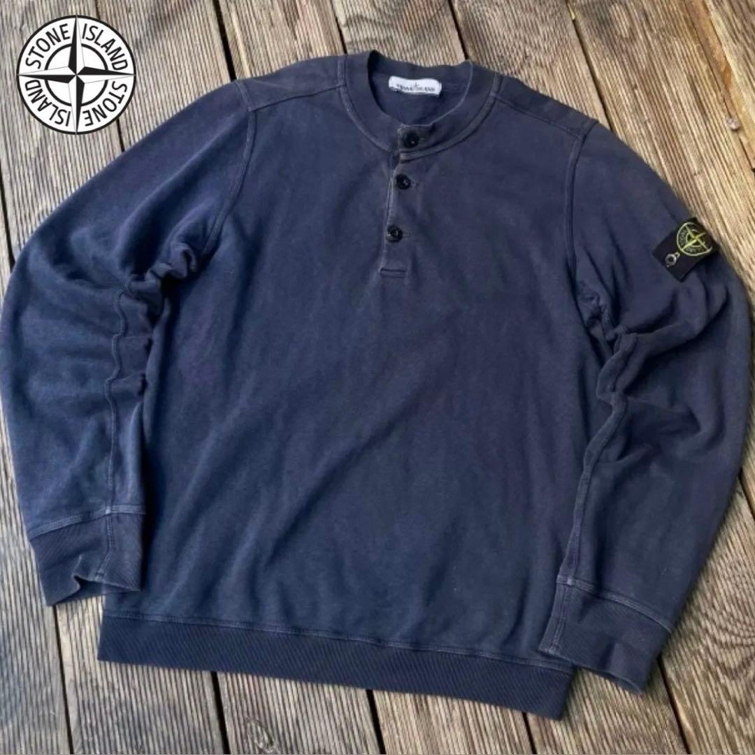 希少モデル Stone  ヘンリー トレーナー henley 短丈