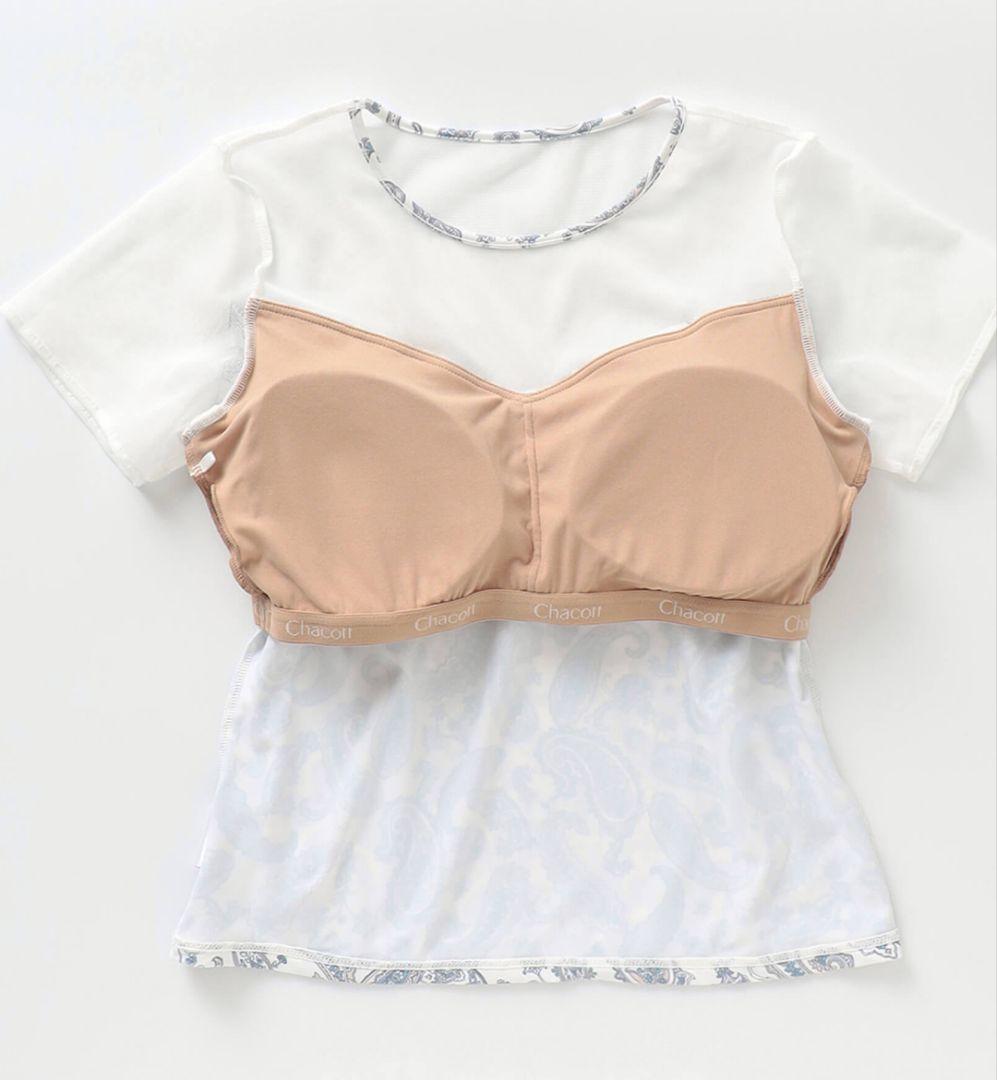 チャコット　ペイズリープリント　ヨガウェア　セットアップ　Mサイズ