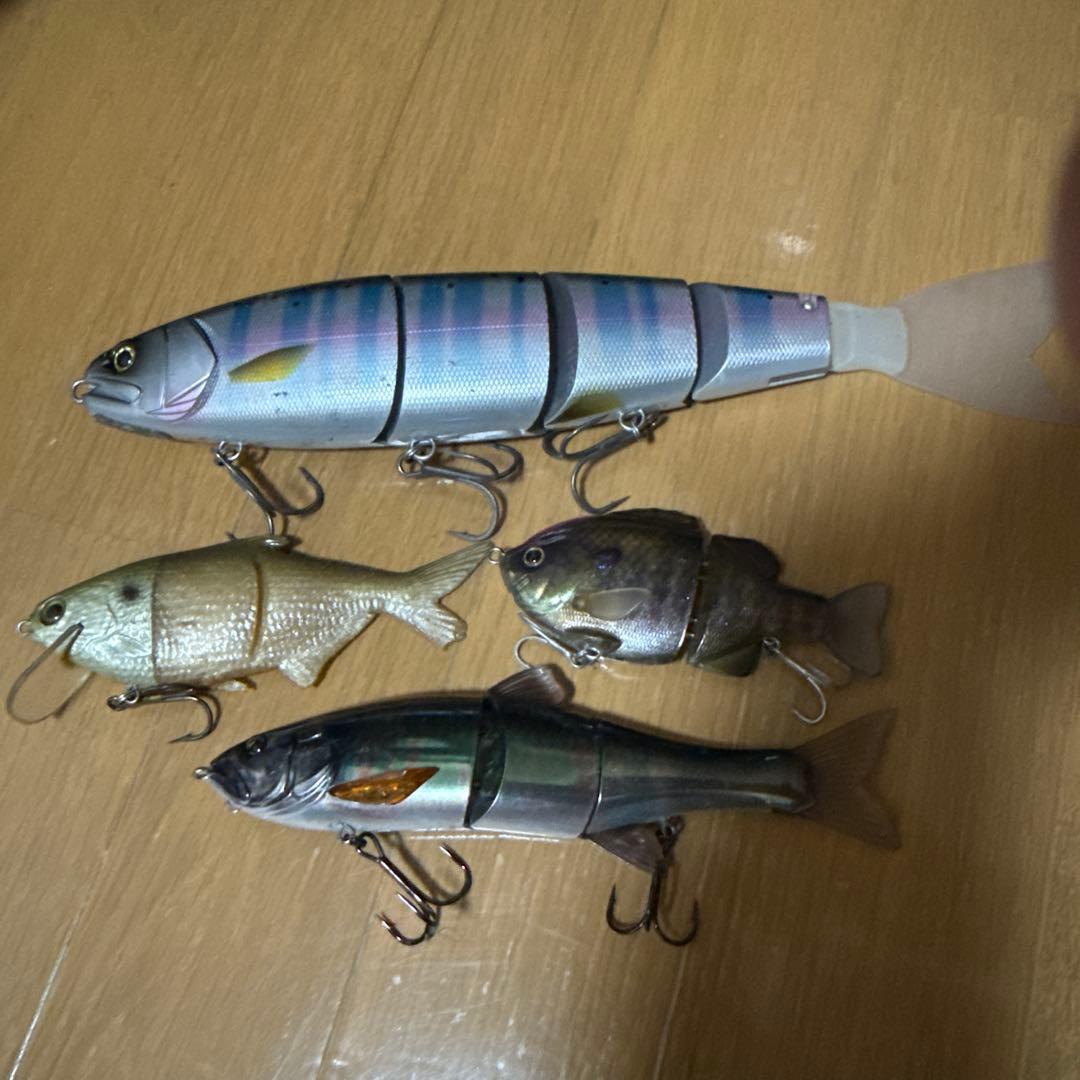 ビッグベイト4個セット　バラム300 ダウズスイマー180 ブルシューター