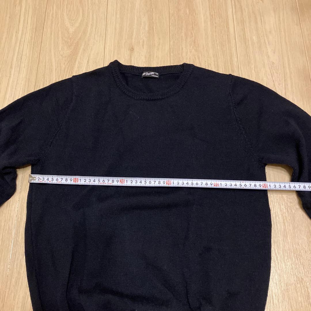 clubhaus Elbow Patched Sweate サイズM ネイビー