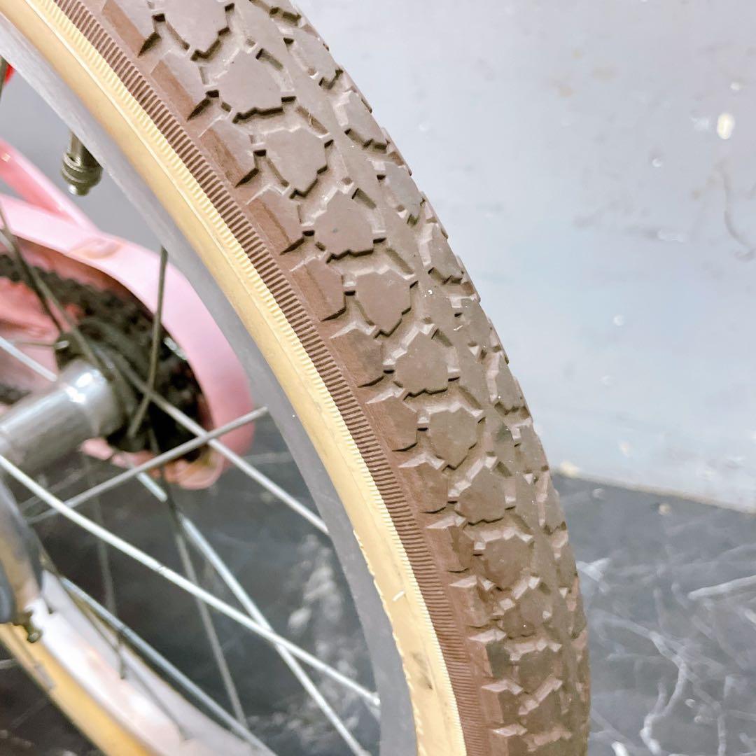 配送価格【910】《関西 引き取り》子供用自転車 Little ピンク シングル