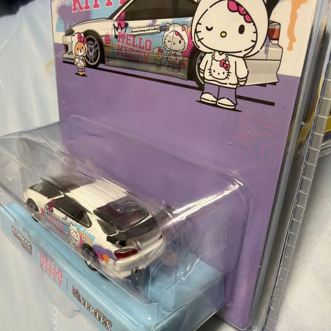 ターマックワークスハローキティ ベルテックス　シルビアS14&S152台セットα