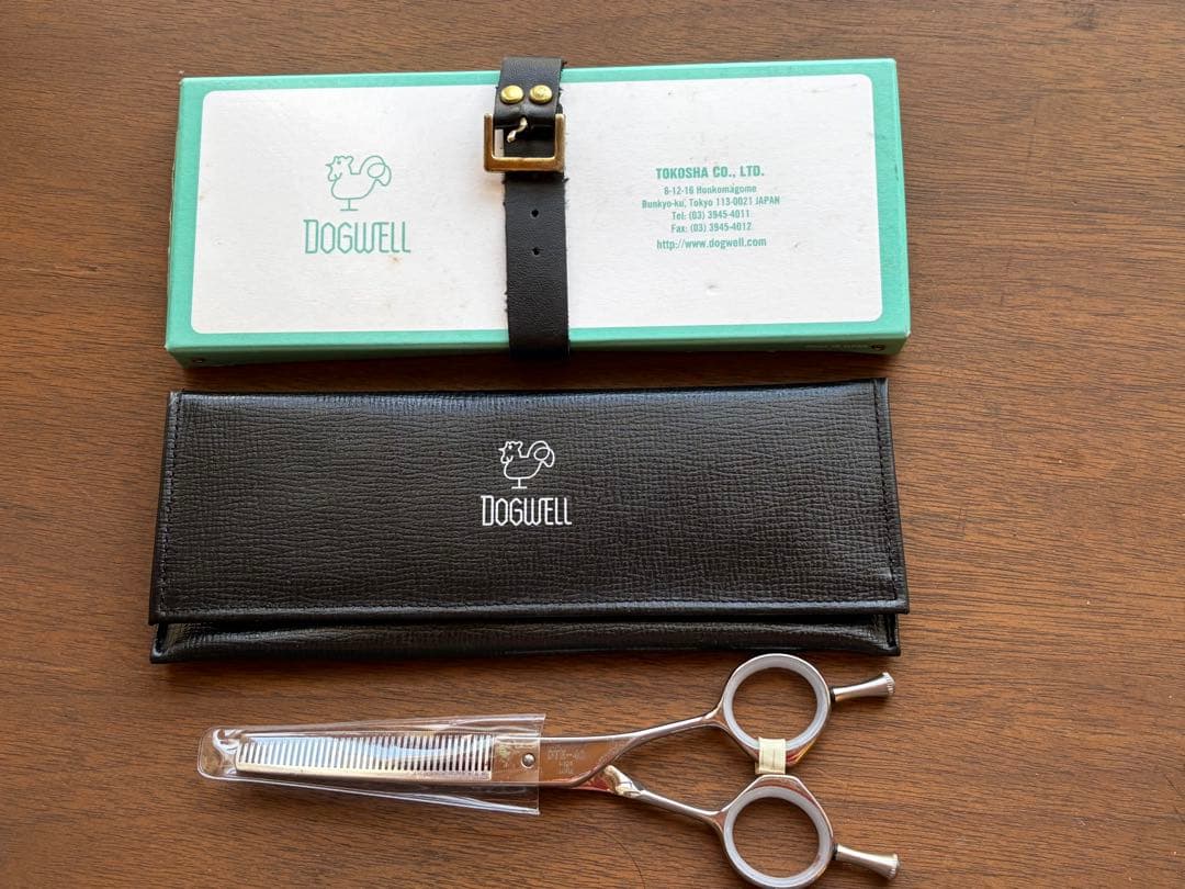 DOGWELL DTS-40 トリミングシザー　スキバサミ　ドッグウェル