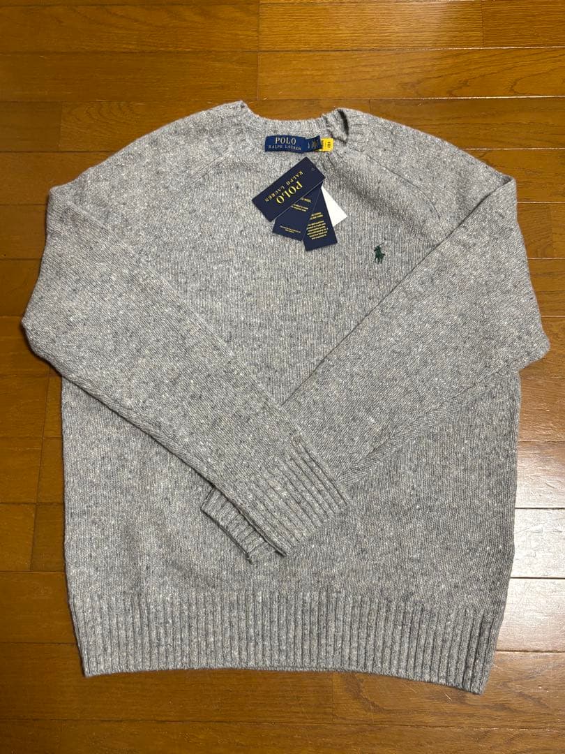 Polo Ralph Lauren グレー クルーネックセーター 新品未使用！
