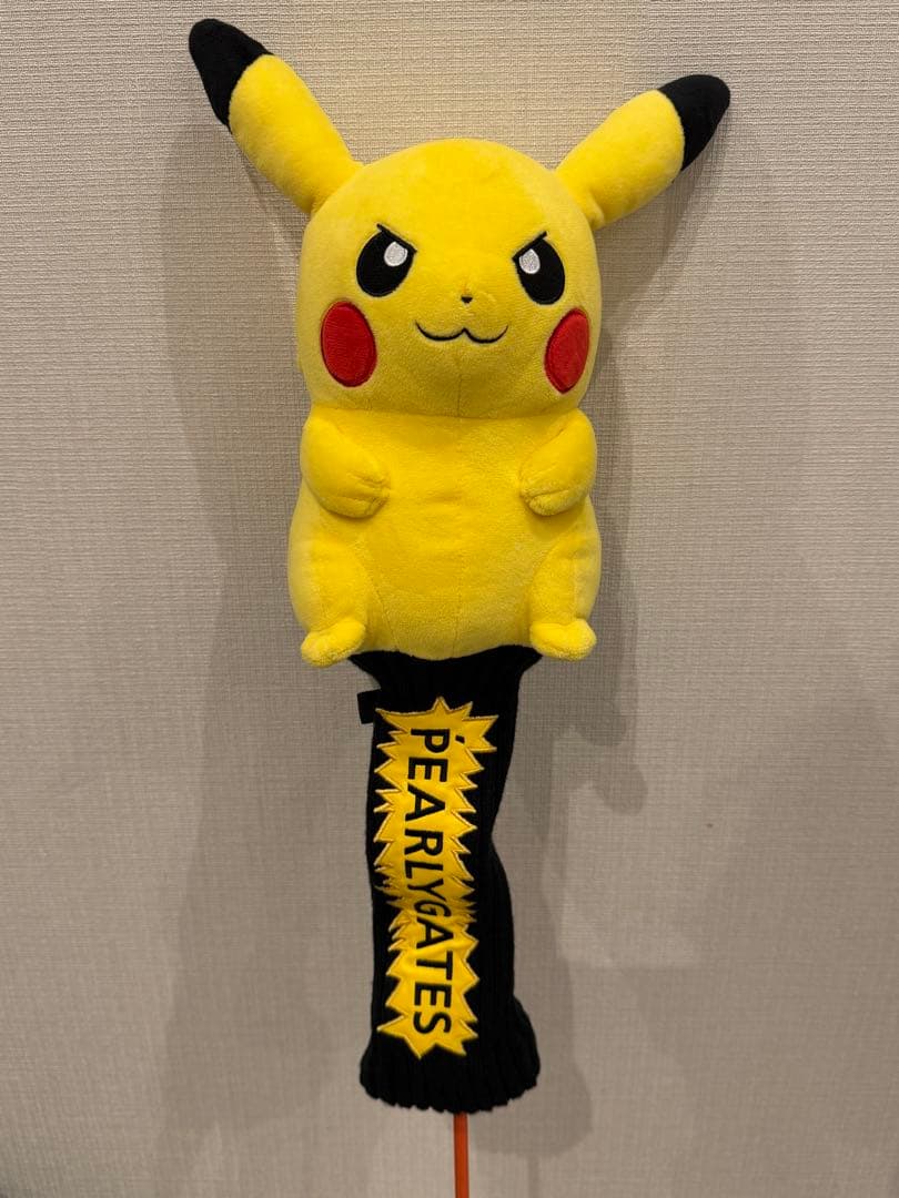ひろと パーリーゲイツ キャディバッグ ピカチュウ ヘッドカバー付き