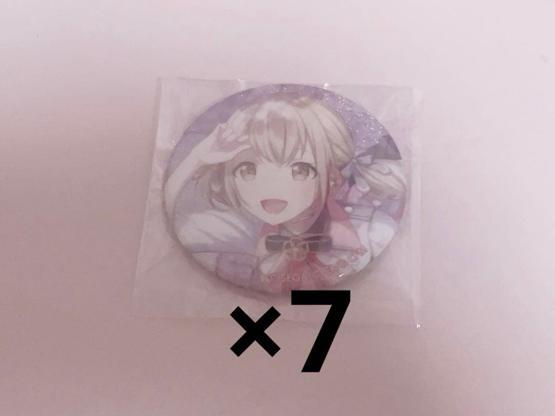 プロセカ 小豆沢こはね グリッター缶バッジVol.8A 桜