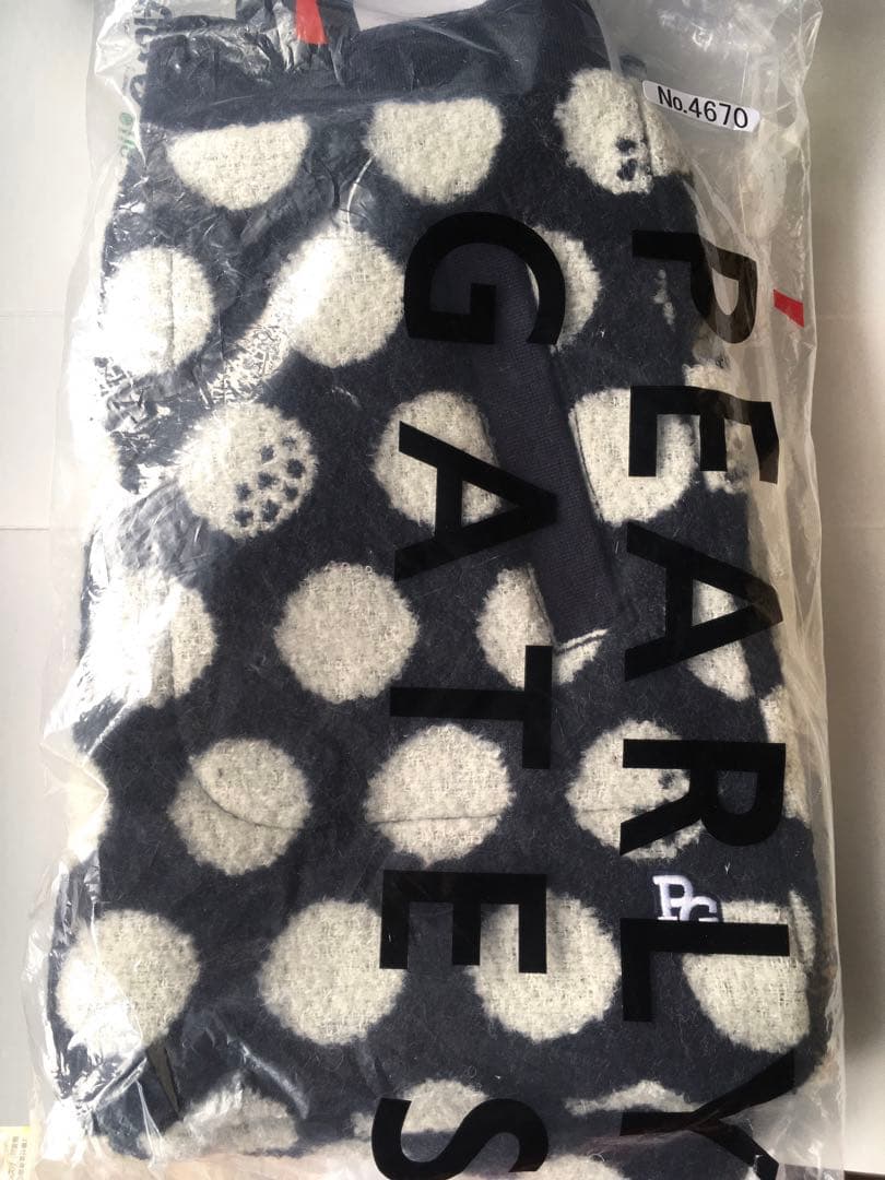 【PEARLY GATES】秋冬 ドット柄 THERMOLITE スカート1番M