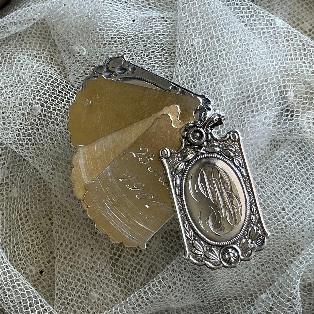 ♡超希少♡　フランスアンティーク　銀　シルバー　カルネドバル　ペンダントトップ
