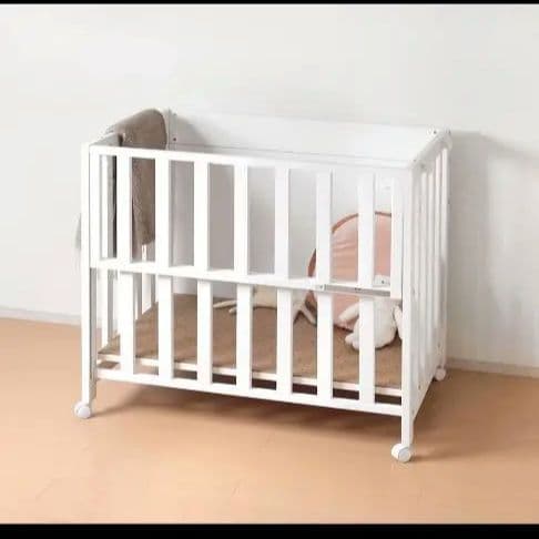 【本体のみ】ディモア　ミニベッド&デスク / ベビーベッド 日本製