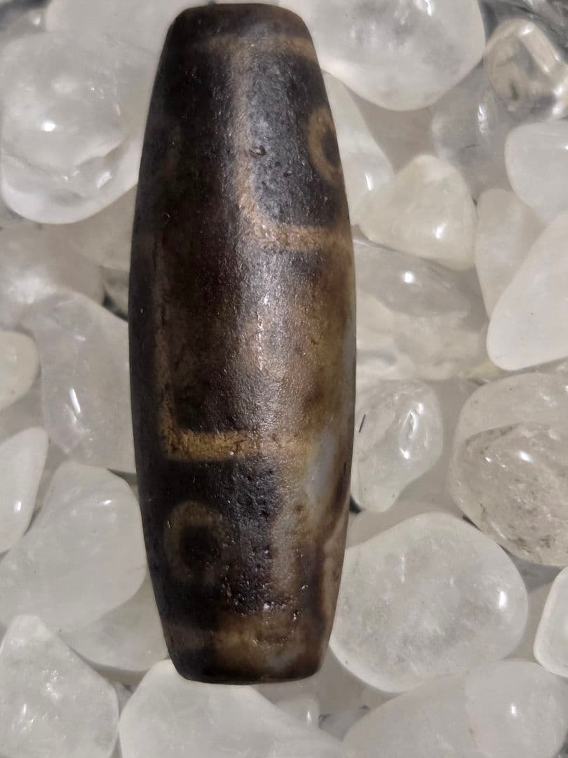 990 天珠　九眼天珠　貴重　珍品　風化　dzibeads！