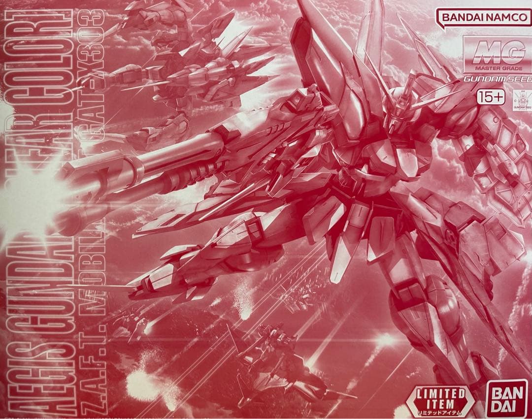 MG 1/100 イージスガンダム [クリアカラー] 機動戦士ガンダムSEED