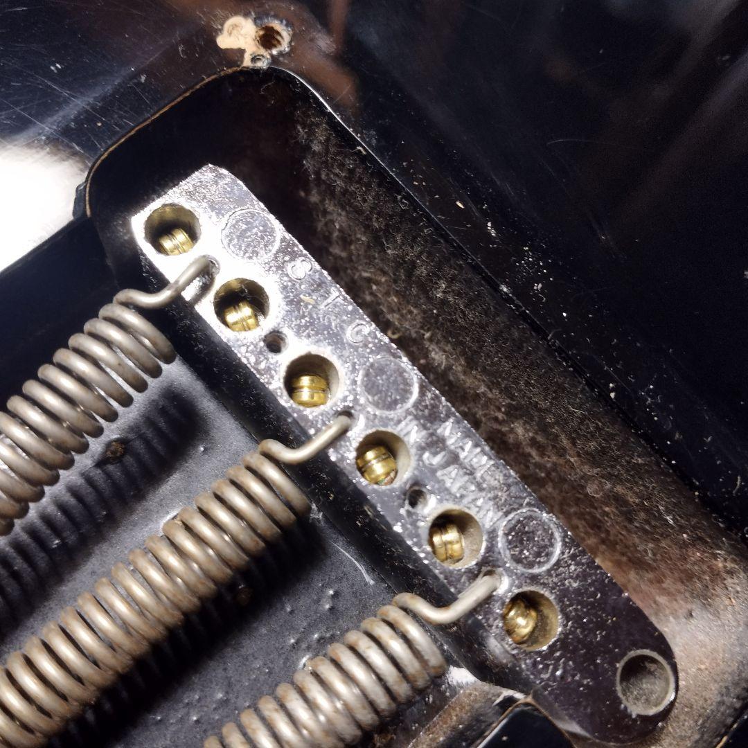 Aria pro ⅱ RS specialV MIJ 6弦ペグ不調