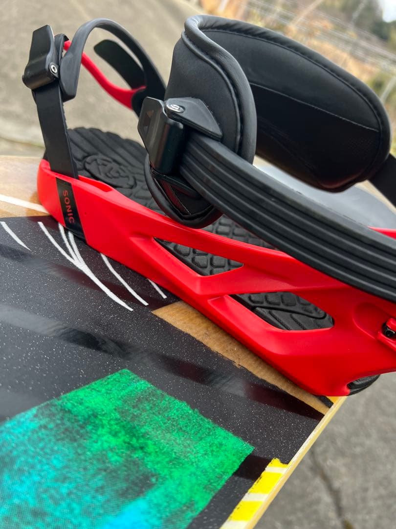 VOLKLの板とK2のビンディング