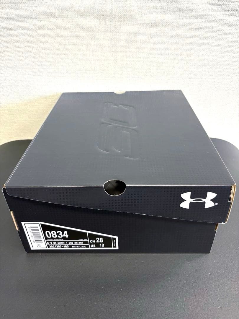 シューズ(男性用) UNDER ARMOUR CURRY 1 \"DUB NATION\" 