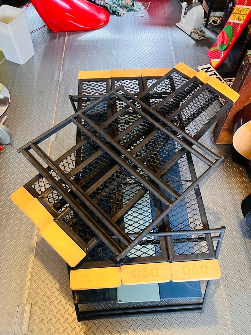 おまけ付きDOD テキーラテーブル 2セット　専用ケース